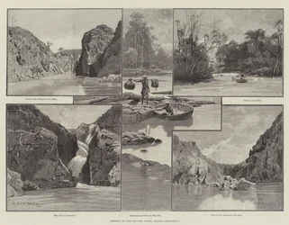 Scenery of the Cauvery River, Madras Presidency